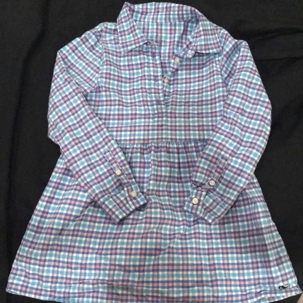 Like new Vineyard Vines 5T flannel dress